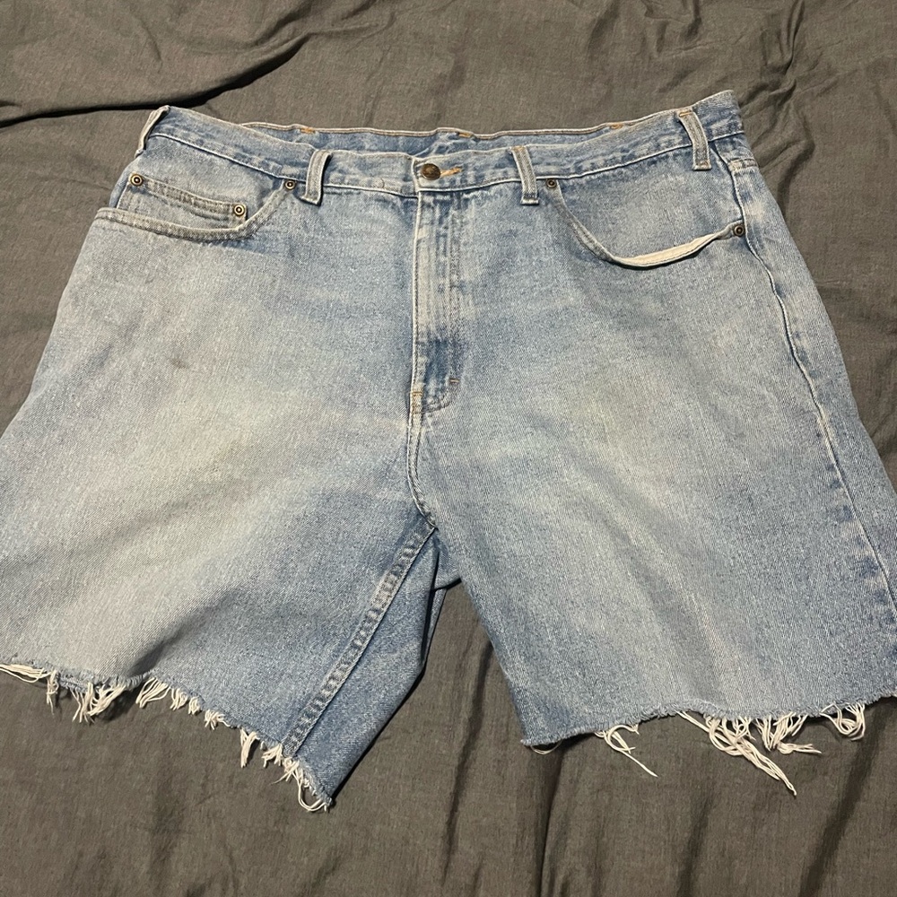 Real work wear jorts made in USA vintage jorts